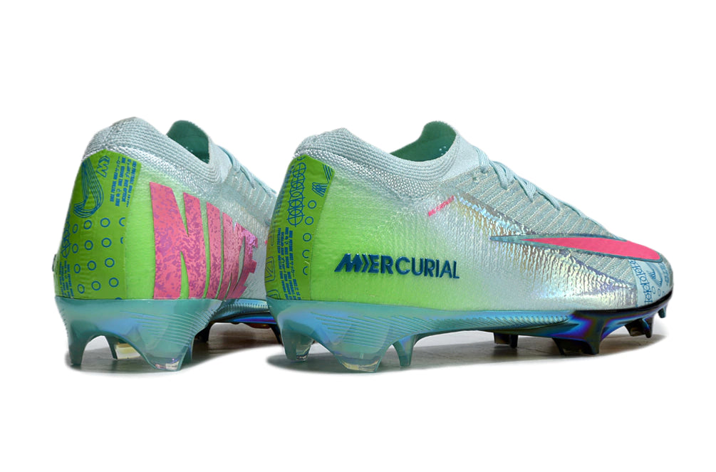 Guayos Nike Air Zoom Mercurial Vapor 16 Elite | Azul / Verde / Rosa